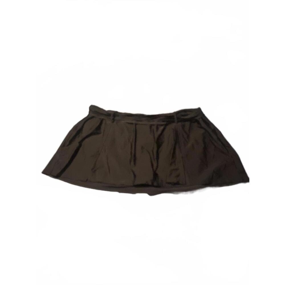 Time and Tru Black Pleated Skirt 2X (20W-22W)